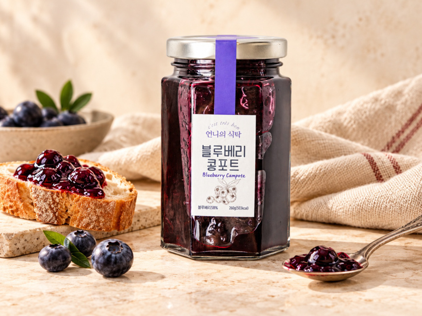 YourUnnine Blueberry Compote